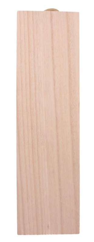 Coffret à vin en bois: Emplacement du logo – côté droit du produit