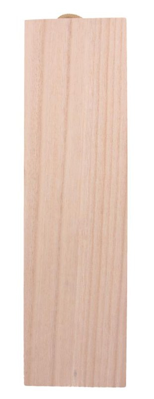Coffret à vin en bois: Emplacement du logo – côté gauche du produit