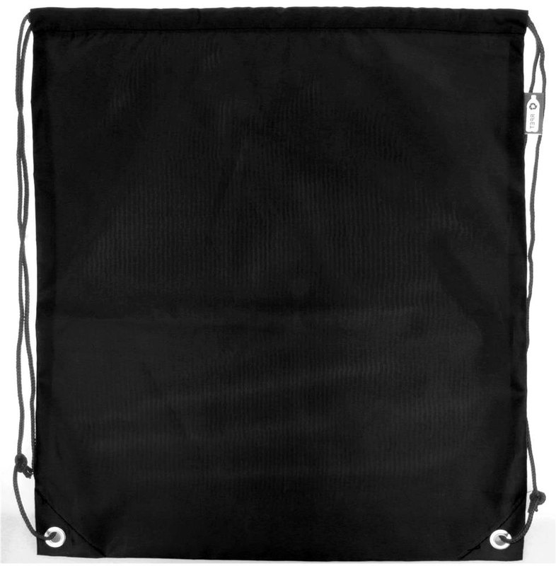 Sac à cordon en RPET 190T: Emplacement du logo – face avant du produit