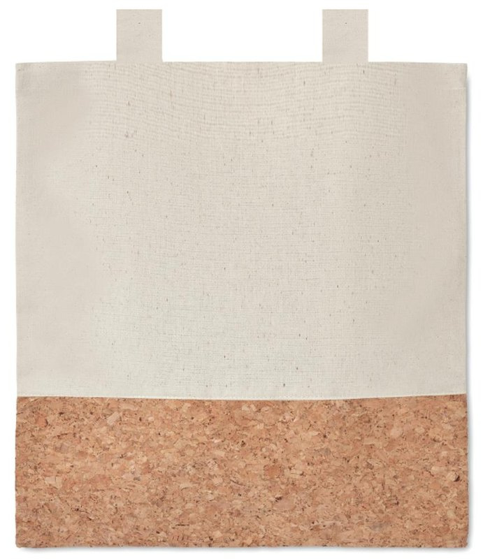 Sac de courses en coton 140 g/m²: Emplacement du logo – face avant du produit