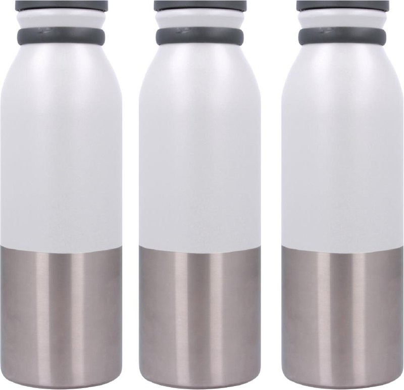 Bouteille isotherme à double paroi 600 ml: Sérigraphie circulaire — Autour de la partie inférieure