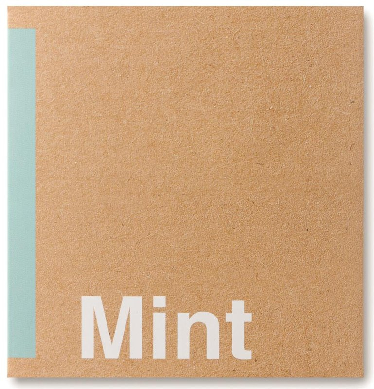 Terreau avec graines « MINT »: Emplacement du logo – partie supérieure de la face avant du produit