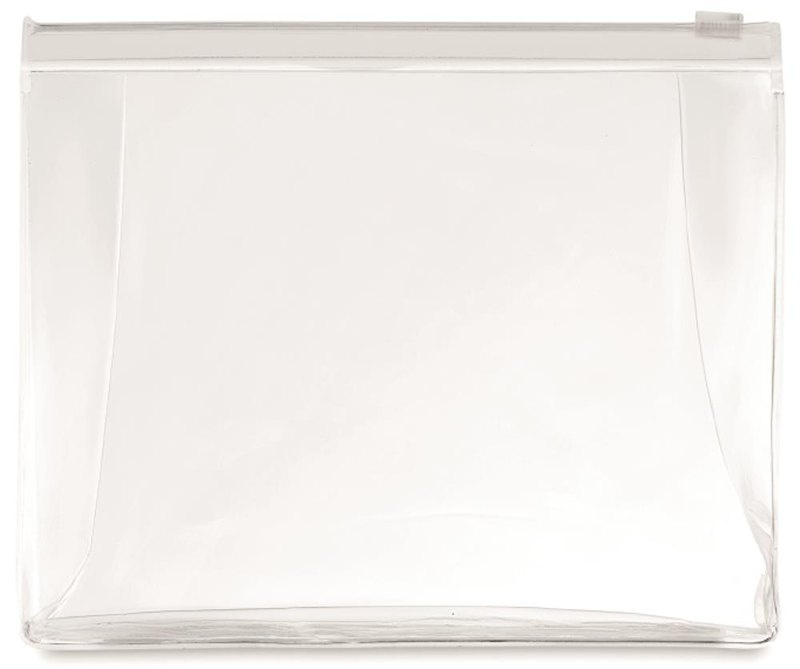 Pochette de toilette zippée: Emplacement du logo – face arrière du produit