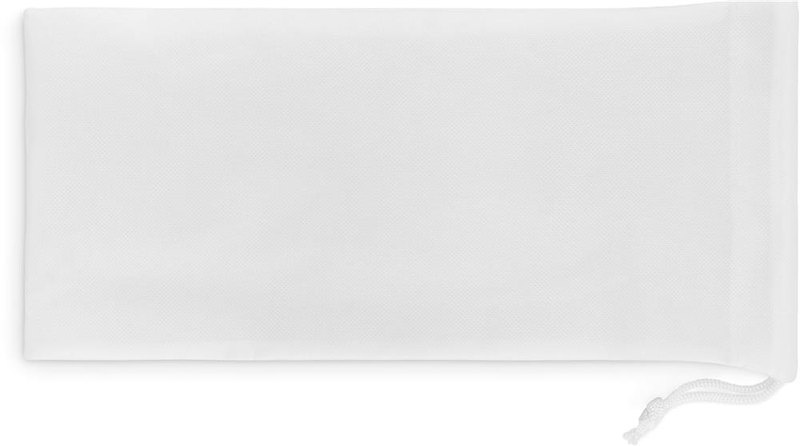 Paire de chaussons en pochette: Emplacement du logo — Pochette: Face 1 du produit