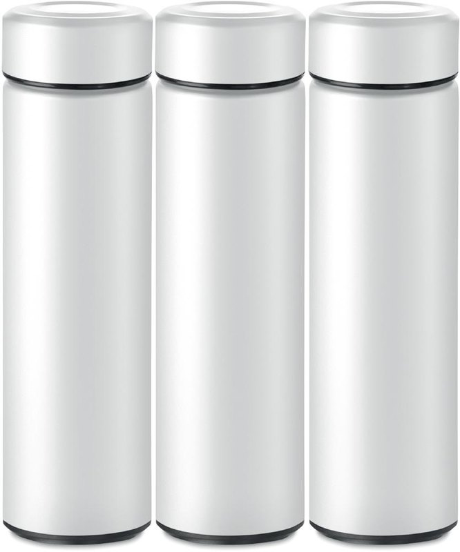 Bouteille isotherme à double paroi 425 ml: Sérigraphie circulaire – autour du produit