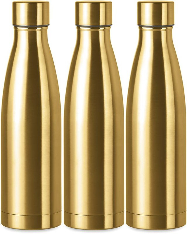 Bouteille à double paroi 500 ml: Sérigraphie circulaire – autour du produit