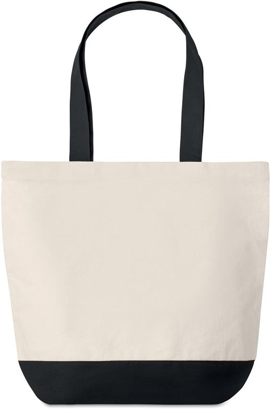 Płócienna torba plażowa 280 g/m²: Logo position – side 1 of the product