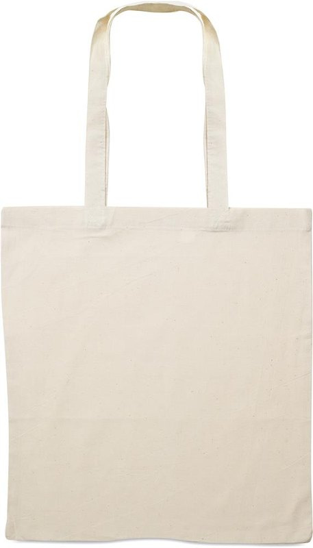 Sac de courses en coton 180 g/m²: Emplacement du logo – face arrière du produit