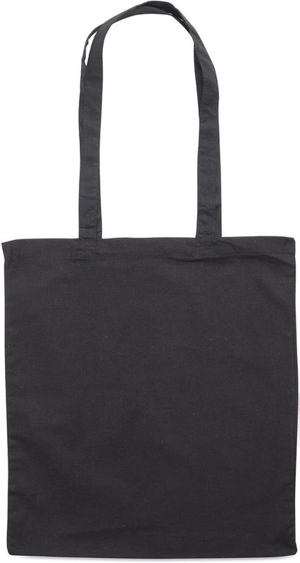 Sac de courses en coton 180 g/m²: Emplacement du logo – face avant du produit