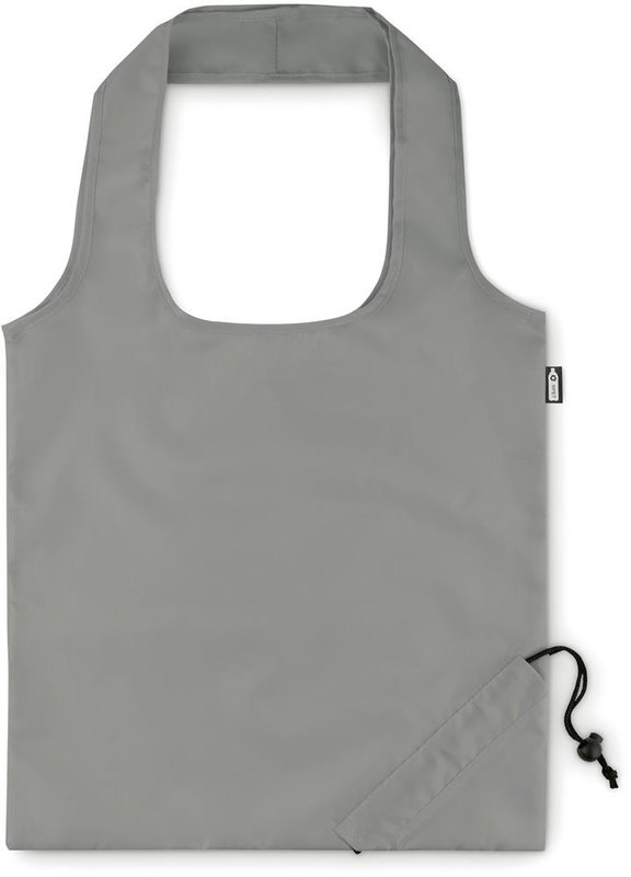 Sac de courses pliable en RPET: Sérigraphie — Petit sac