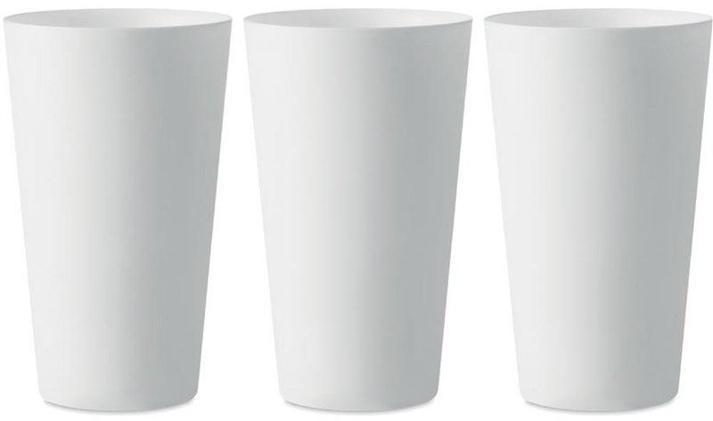 Gobelet événementiel réutilisable 500 ml: Impression à 360° autour du produit