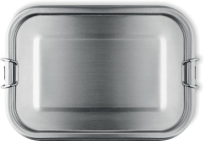 Boîte-repas en acier inoxydable 750 ml: Tampographie — Couvercle