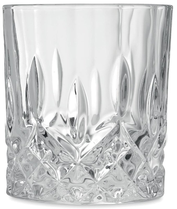 Ensemble à whisky en coffret bambou: Emplacement du logo — Verre 2