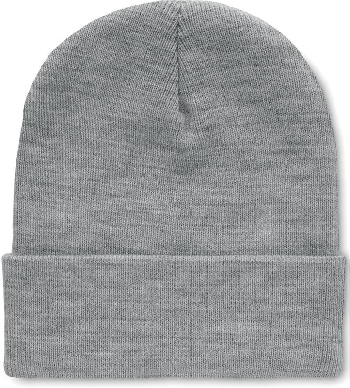 Bonnet en RPET à revers: Emplacement du logo – partie inférieure de l’arrière du produit