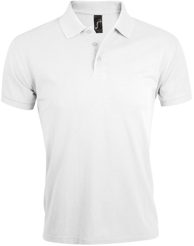 Polo homme PRIME 200 g: Emplacement du logo – face avant du produit
