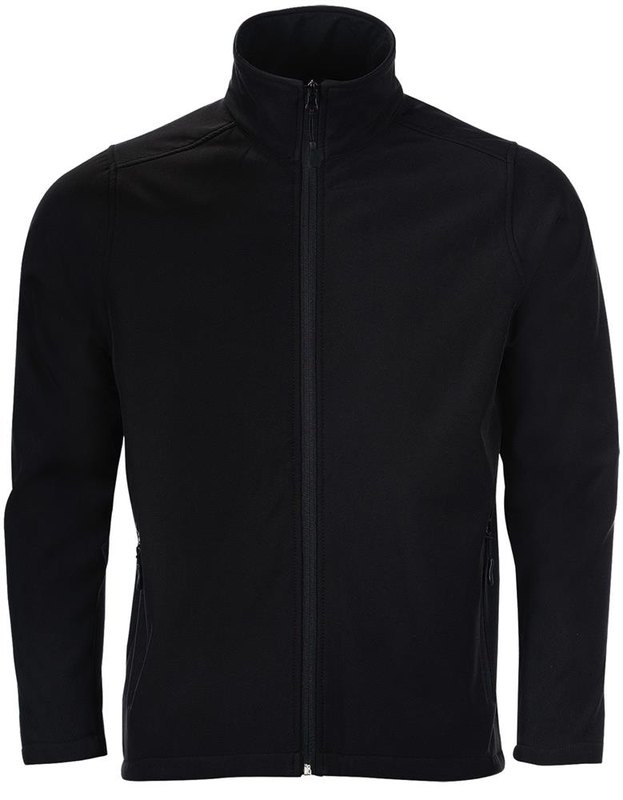 Veste softshell homme RACE 280 g: Emplacement du logo – centre de la poitrine