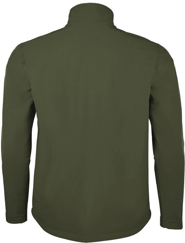 Veste softshell homme RACE 280 g: Emplacement du logo – face arrière du produit