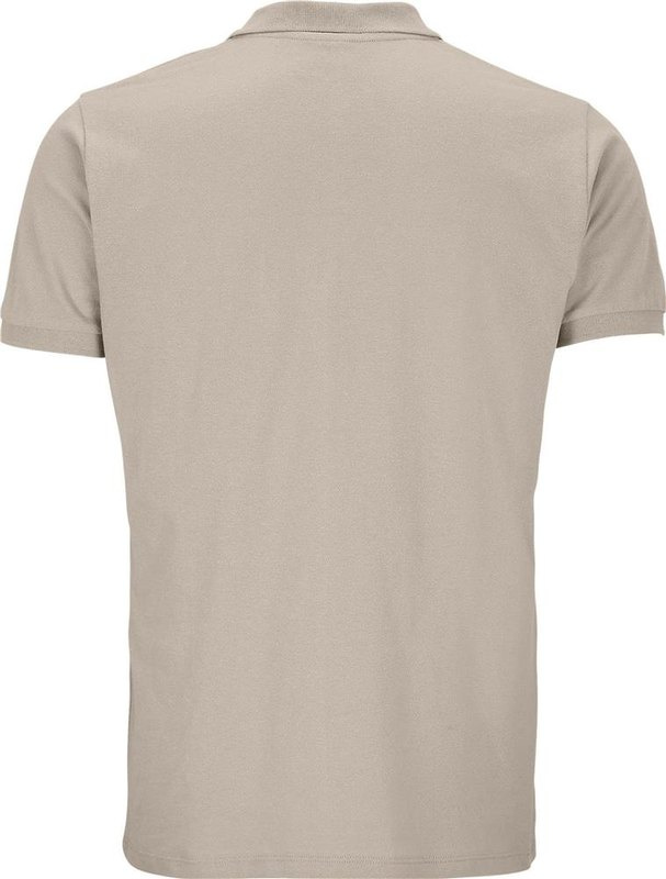 Miesten PLANET-pikeepaita, 170 g/m²: Logon sijainti – tuotteen takaosa