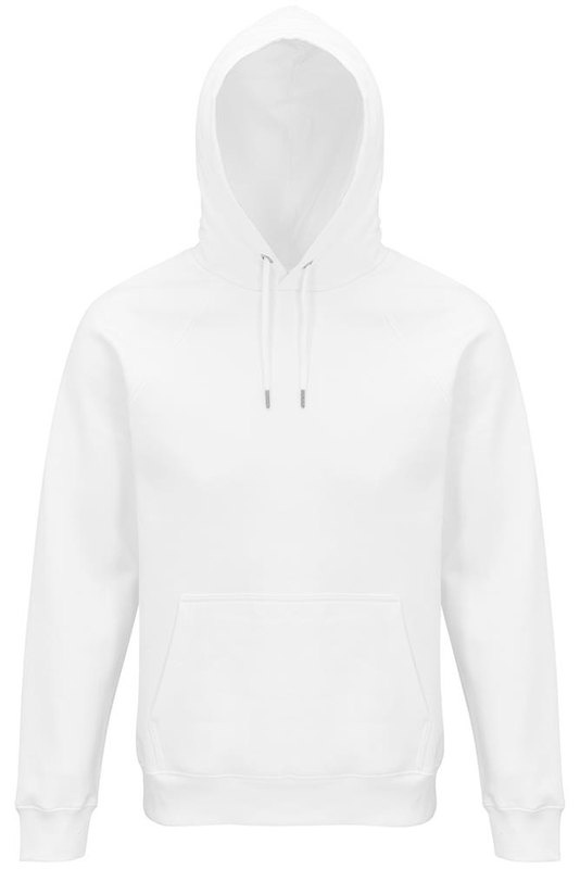 Sweat à capuche unisexe STELLAR: Emplacement du logo – face avant du produit