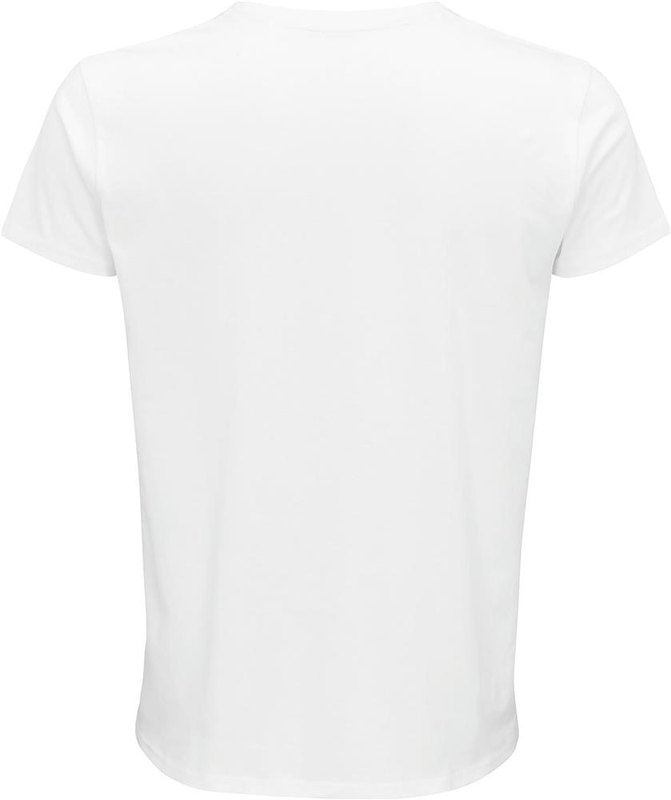 Męski T-shirt CRUSADER 150 g: Położenie logo — tył produktu