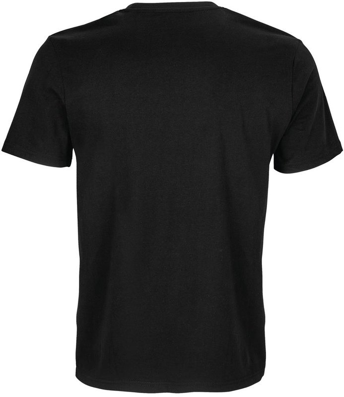 T-shirt unisexe ODYSSEY 170 g: Emplacement du logo – face arrière du produit