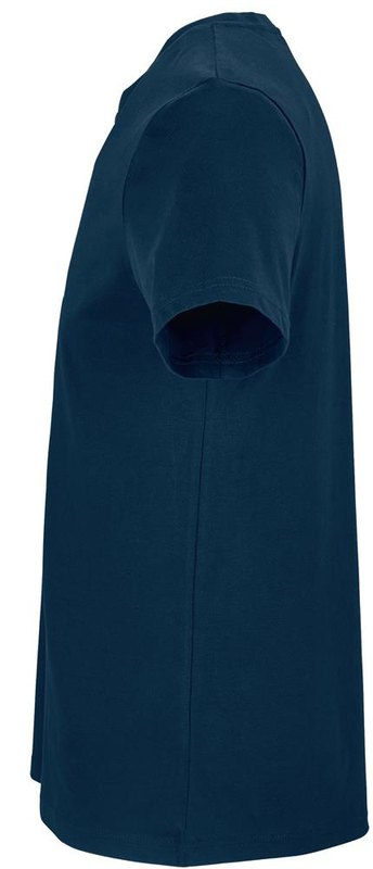 T-shirt unisexe ODYSSEY 170 g: Emplacement du logo – manche gauche