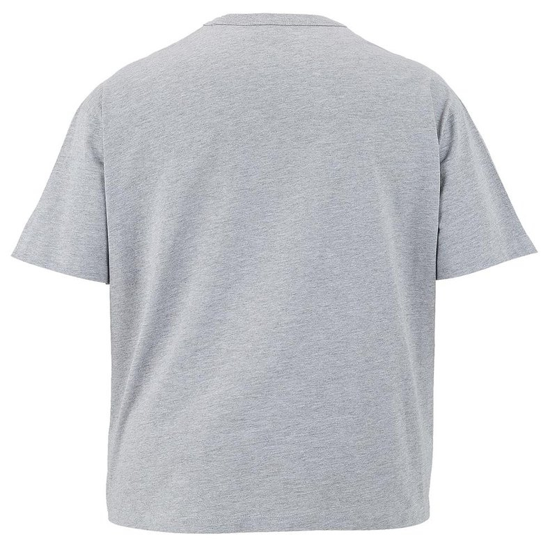 Męski T-shirt oversize BOXY: Położenie logo — tył produktu