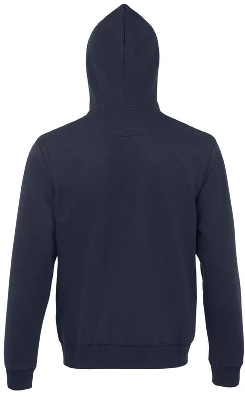 Sweat à capuche zippé intégral CARTER: Emplacement du logo – face arrière du produit