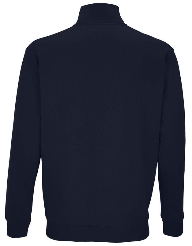 Sweat à col zippé CONRAD: Emplacement du logo – face arrière du produit