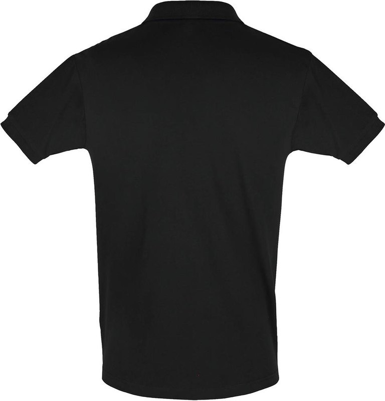 Polo homme PERFECT 180 g: Emplacement du logo – face arrière du produit