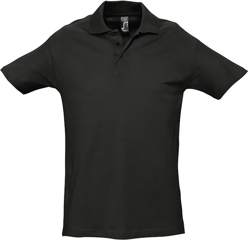 Polo homme SPRING II 210 g: Emplacement du logo – centre de la poitrine