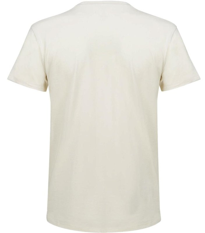 T-shirt homme IMPERIAL 190 g: Emplacement du logo – face arrière du produit