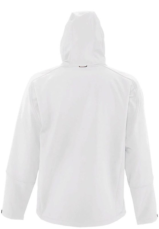 Męska kurtka softshell REPLAY 340 g: Położenie logo — tył produktu