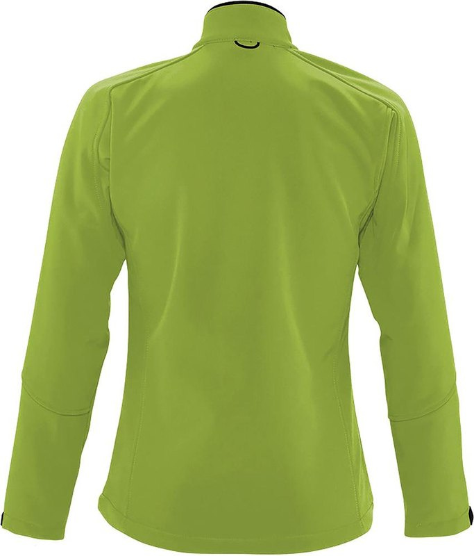 Damska kurtka softshell ROXY 340 g: Położenie logo — tył produktu