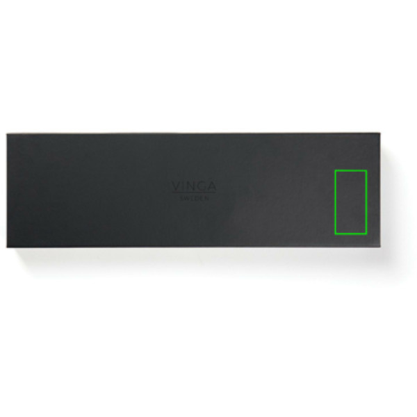 Coffret de couteaux de chef VINGA Kaiser: Emplacement du logo – boîte