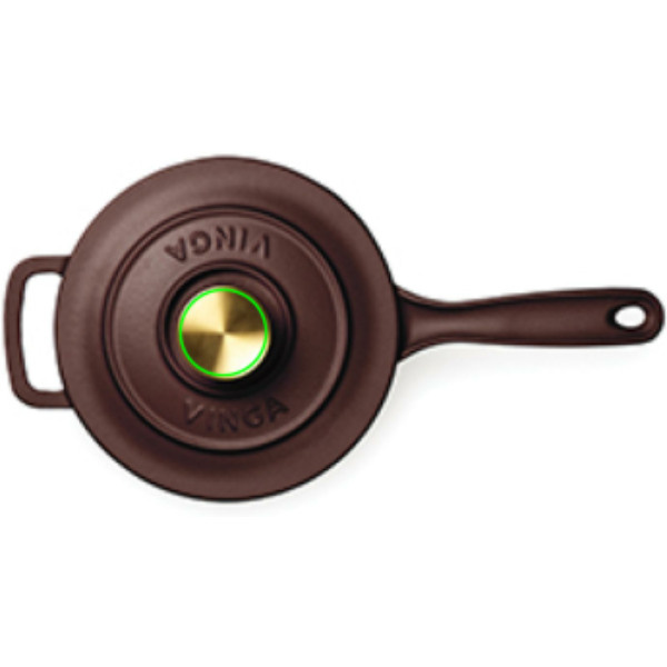 Casserole VINGA Monte en fonte émaillée de 1,9 l: Emplacement du logo – dessus du produit