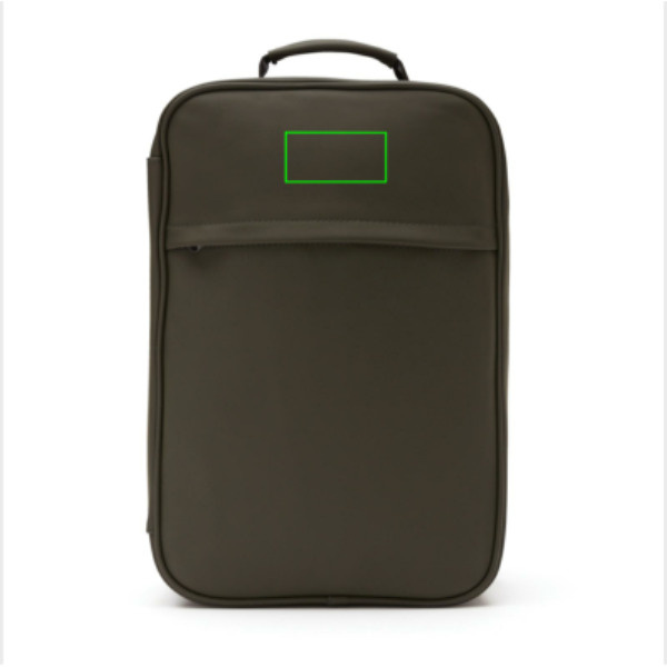 Sac à dos de voyage VINGA Baltimore: Emplacement du logo – partie supérieure de la face avant du produit