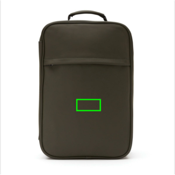 Sac à dos de voyage VINGA Baltimore: Emplacement du logo – partie inférieure de la face avant du produit
