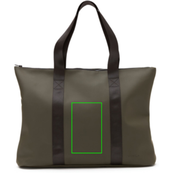 Sac cabas VINGA Baltimore: Emplacement du logo – face avant du produit