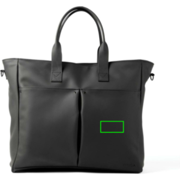 Sac de bureau hybride VINGA Baltimore: Emplacement du logo – partie avant droite du produit