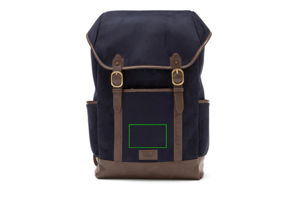 Sac à dos VINGA Hunton: Emplacement du logo – partie inférieure de la face avant du produit