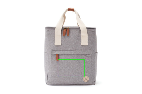 Sac à dos isotherme VINGA Sortino Trail: Emplacement du logo – poche