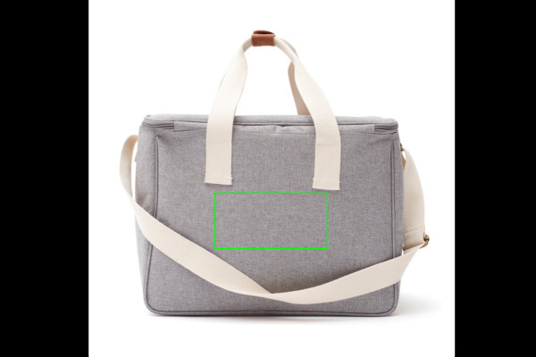 Panier isotherme VINGA Sortino: Emplacement du logo – face arrière du produit