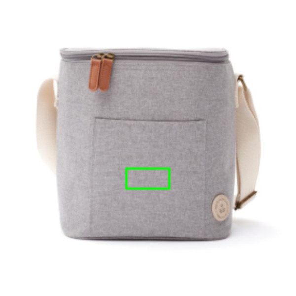 Sac isotherme VINGA Sortino: Emplacement du logo – face avant du produit