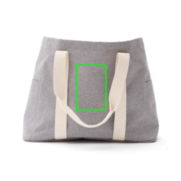 Sac de plage VINGA Sortino: Emplacement du logo – face arrière du produit