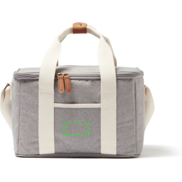Panier isotherme VINGA Sortino City: Emplacement du logo – face avant du produit