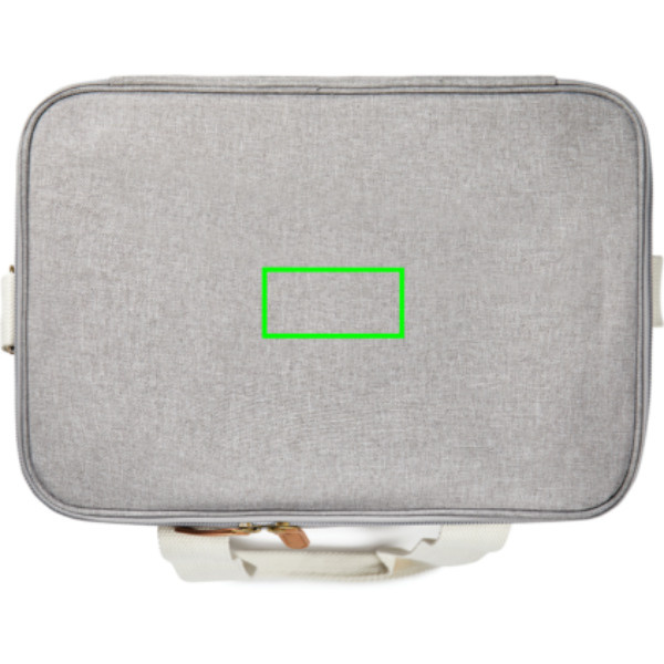 Panier isotherme VINGA Sortino City: Emplacement du logo – dessus du produit