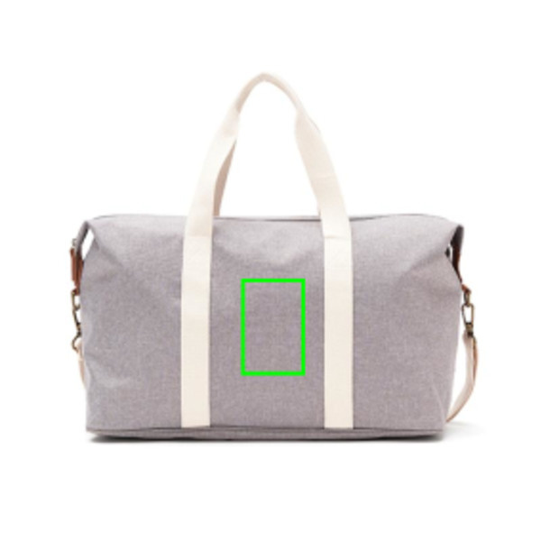 Sac de week-end VINGA Sortino: Emplacement du logo – face arrière du produit