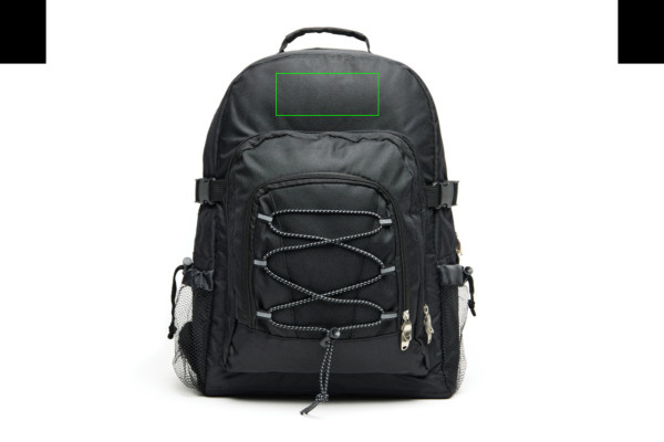 Sac à dos isotherme VINGA Parks: Emplacement du logo – partie supérieure de la face avant du produit