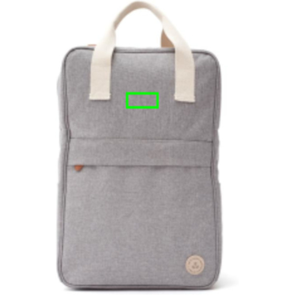 Sac à dos isotherme VINGA Sortino: Emplacement du logo – partie supérieure de la face avant du produit